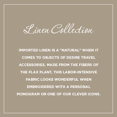 Natural Linen Jewelry Roll | Shop The Linen Collection