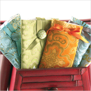 brocade eyeglass case from Objects of Desire