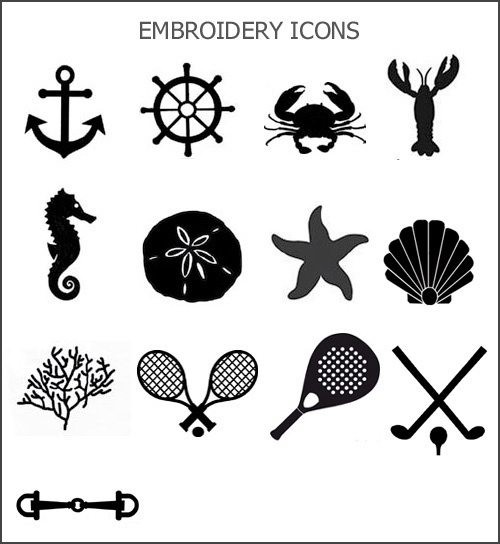 embroidery icon choices-click to enlarge