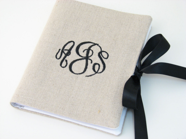 Monogrammed Photo Album