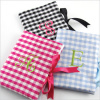 personalized gingham phot